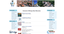 Desktop Screenshot of comune.borgosangiacomo.bs.it